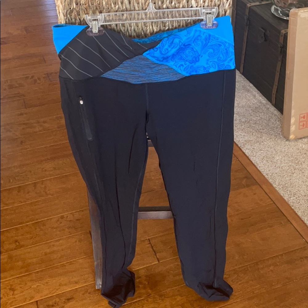 Lululemon Black Straight Leg Pants Size 12